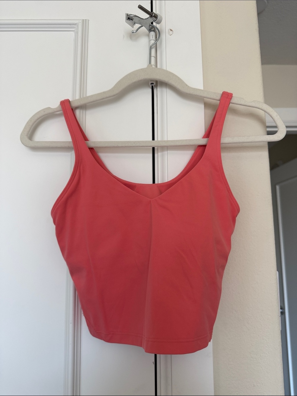 lululemon athletica Coral V-Neck Crop Tank